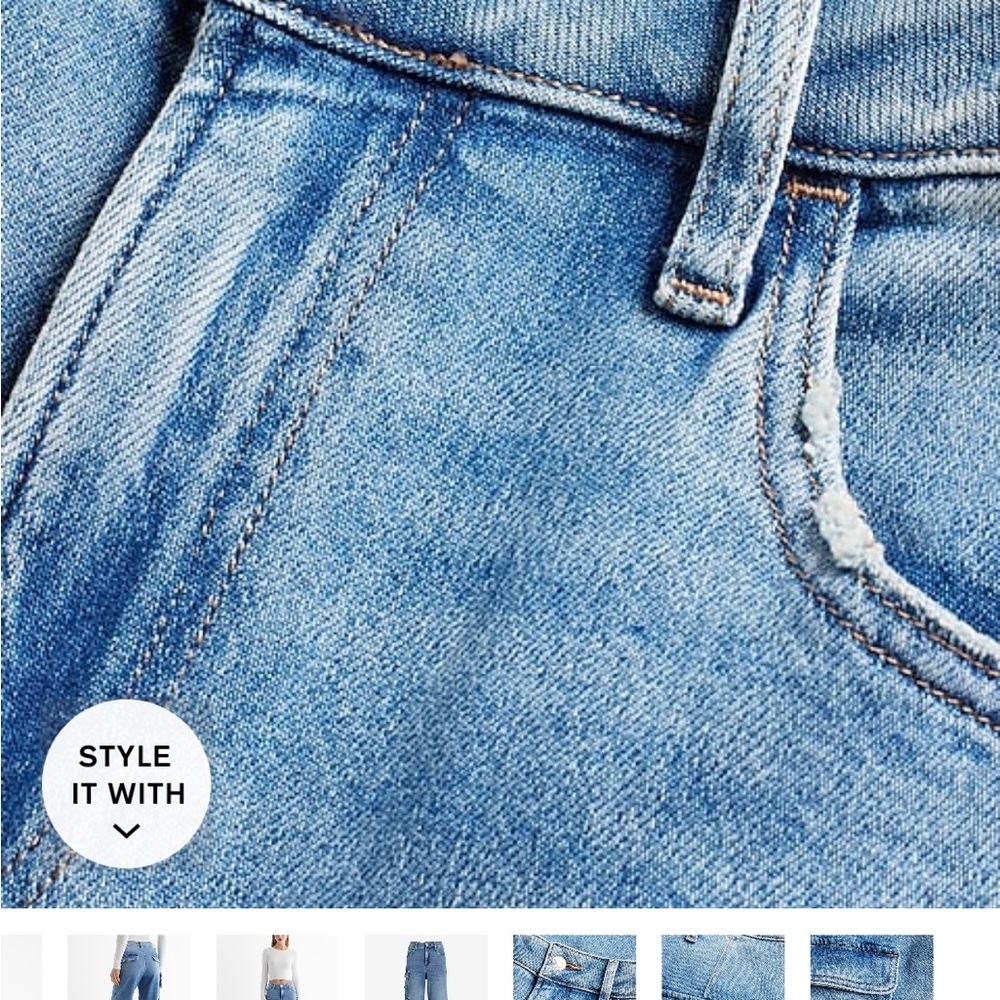 Express Cargo Jean - Picture 4 of 15